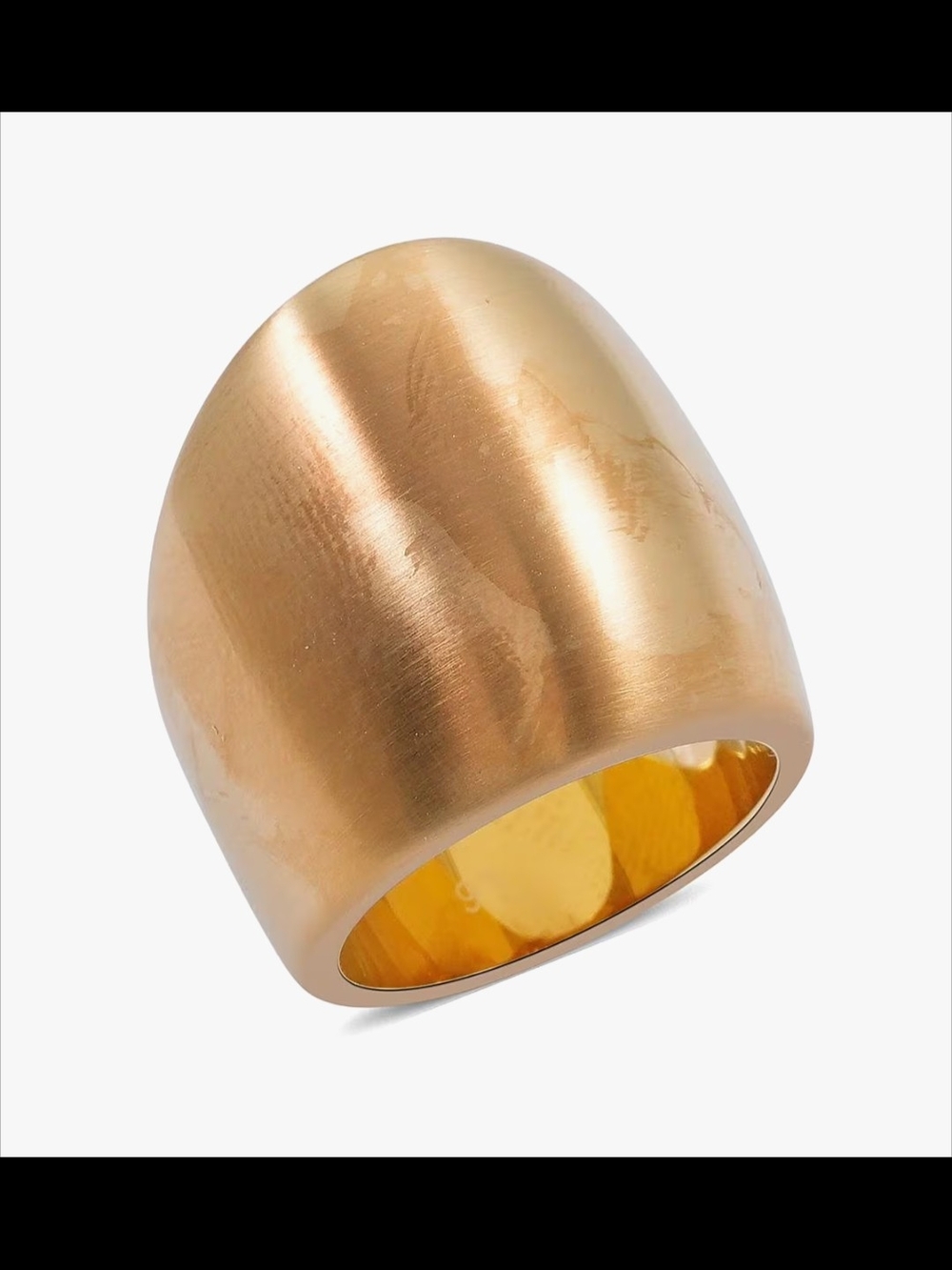 Calvin Klein Billow Dome Statement Ring - Women's Size 6